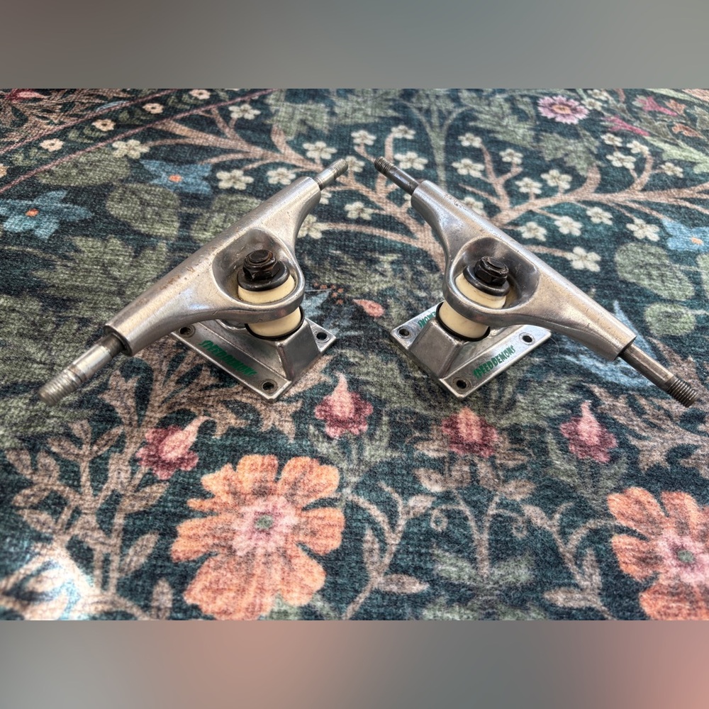 Speed Demons Hollow Silver Skateboard Trucks